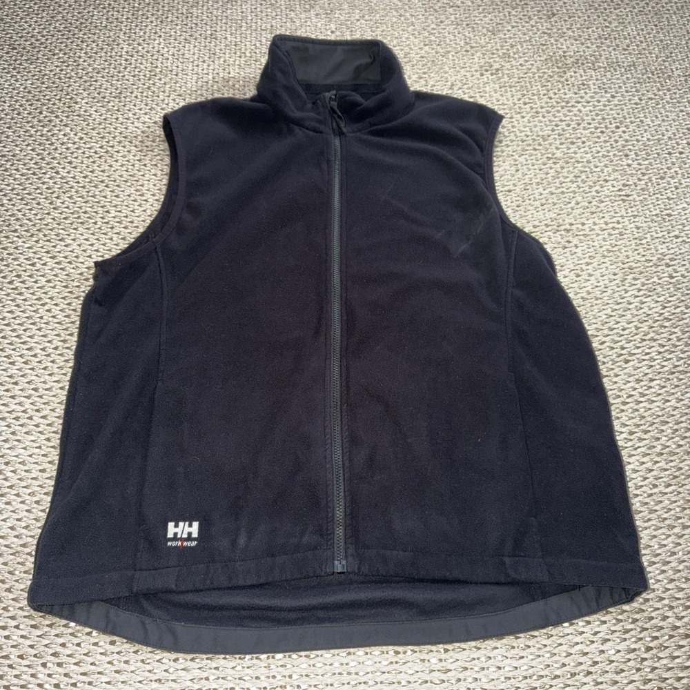mens helly hansen xl Black Fleece Vest: Hiking, Ski Base Layer